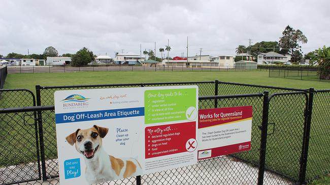 The Bundaberg Regional Council has previously opened four off leash dog parks at Bargara, North Bundaberg and East Bundaberg.
