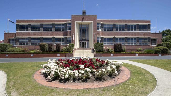 Hobart City High School – Ogilvie Campus. Picture: Chris Kidd