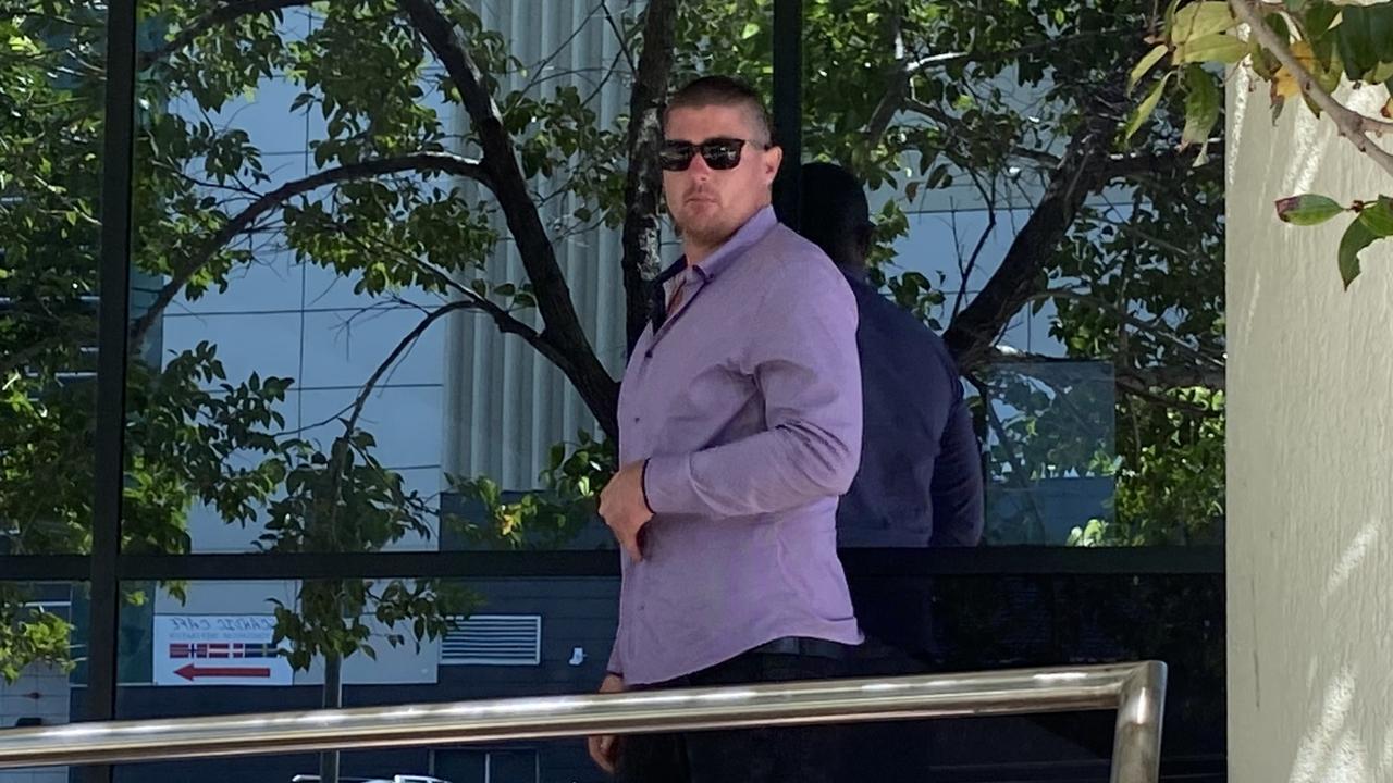 Jake James Mcdonald leaving the Maroochydore Court house on February 25