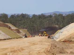 NEXUS reported that landscaping in the eastern work zone of the Toowoomba Second Range Crossing was responding well to the rain. Last week they said their plan after the rain stopped was to water the plants in the early morning to reduce water evaporation. Picture: Contributed