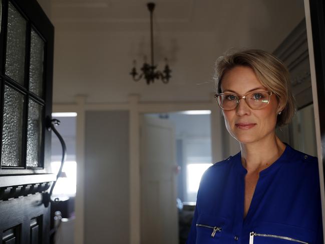 Katherine Deves, co-founder of Save Women's Sport Australia, has thrown her name into the ring to be selected by the Liberals to take on Zali Steggall at the upcoming federal election. Picture: Nikki Short