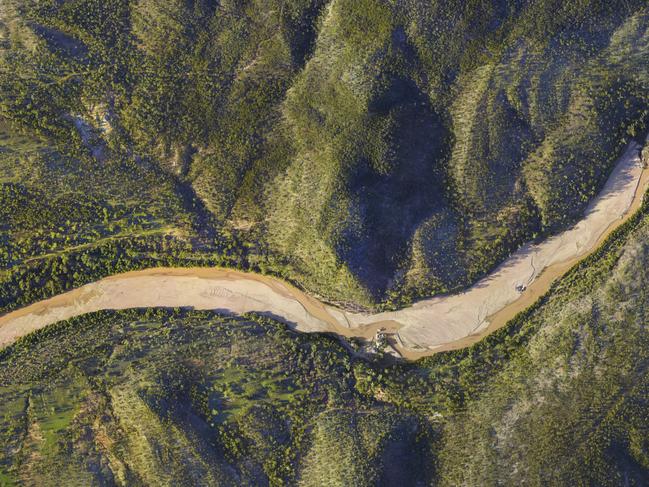 The site of the proposed Hells Gates Dam about 120km northwest of Townsville.