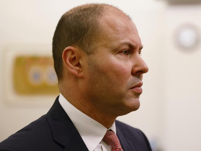 Treasurer Josh Frydenberg. Picture: NCA NewsWire/Daniel Pockett