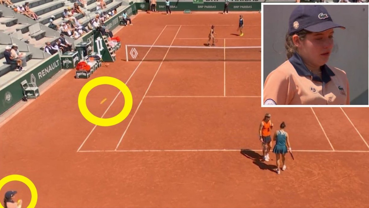 ‘Genuine accident’: Tennis world erupts over ‘brutal’ French Open DQ as ballkid in tears