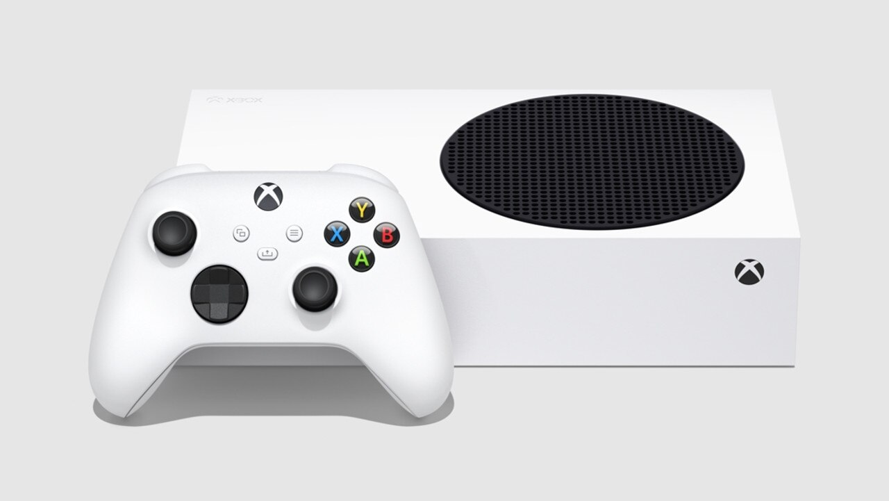 The Xbox Series S is the cheapest next-generation console on the market, and has been popular among families for its low price and plentiful content. Picture: Microsoft