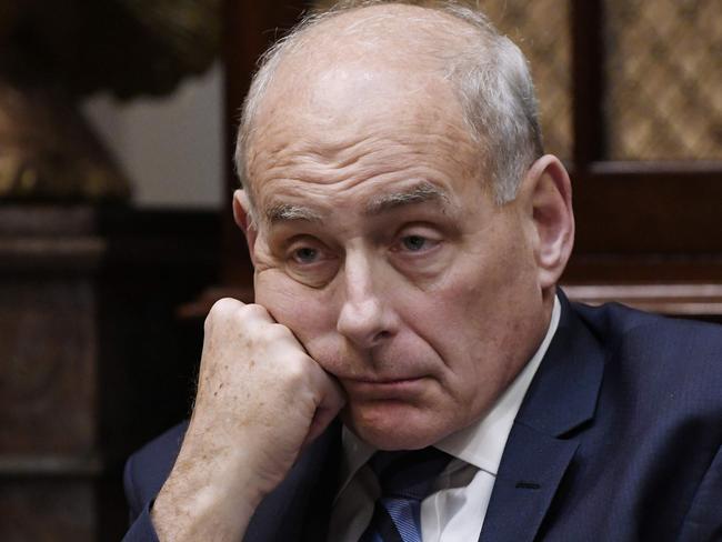 White House Chief of Staff John Kelly. Picture: AFP