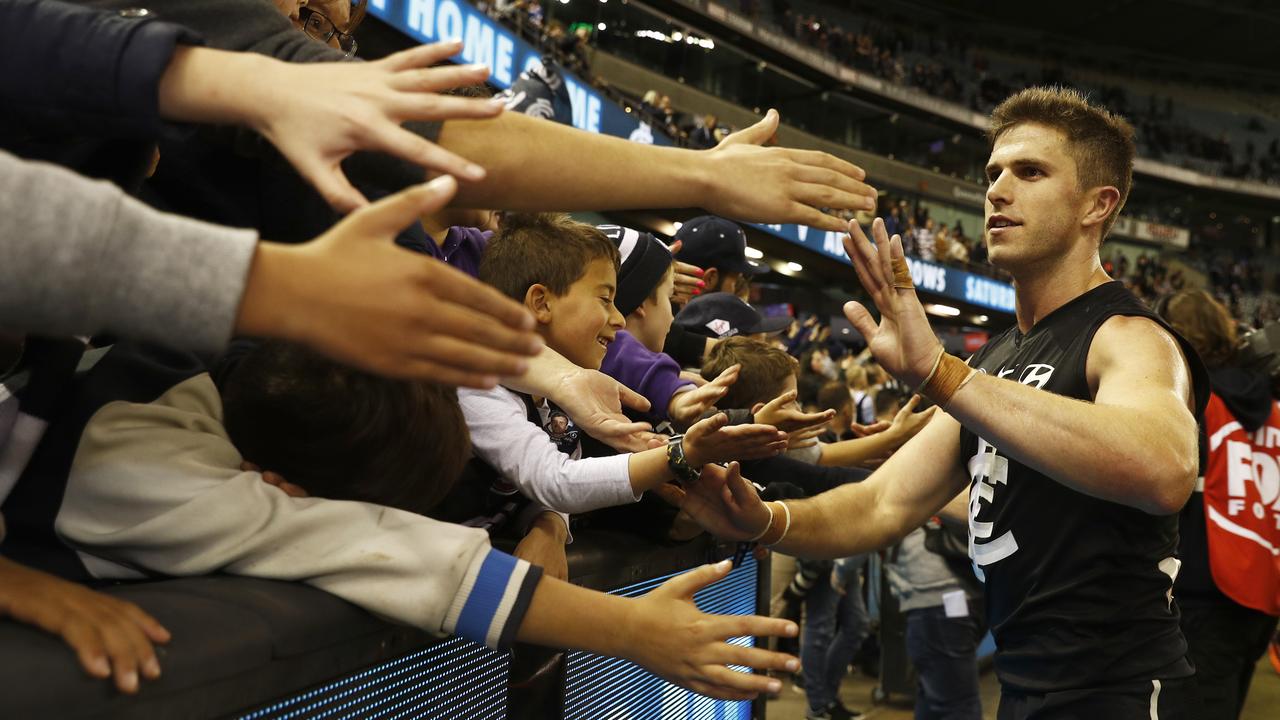 Marc Murphy’s Blues enjoyed a big rise in memberships. (AAP Image/Daniel Pockett)