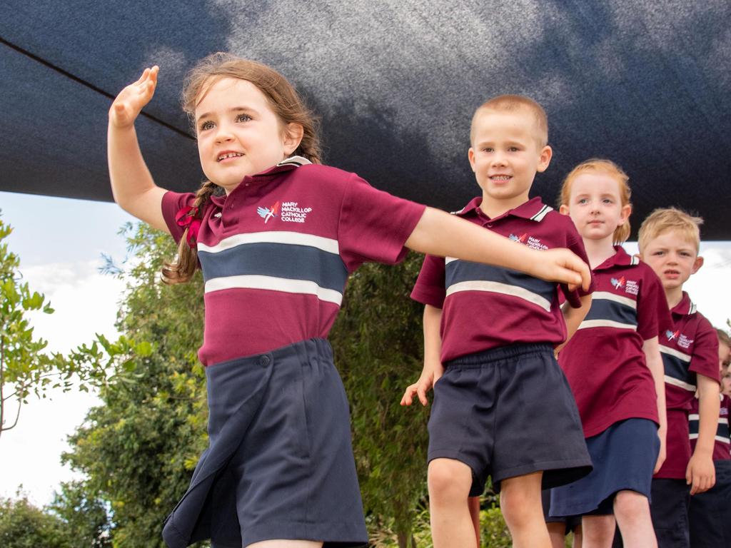 My First Year 2023: Mary MacKillop Catholic College, Highfields Prep A, February 2023. Picture: Bev Lacey