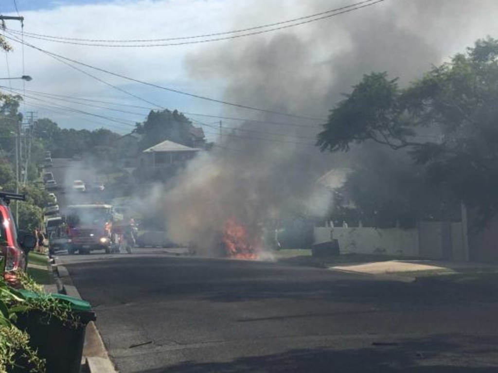 Police were called to the scene at about 8.30am. Picture: Supplied to ABC