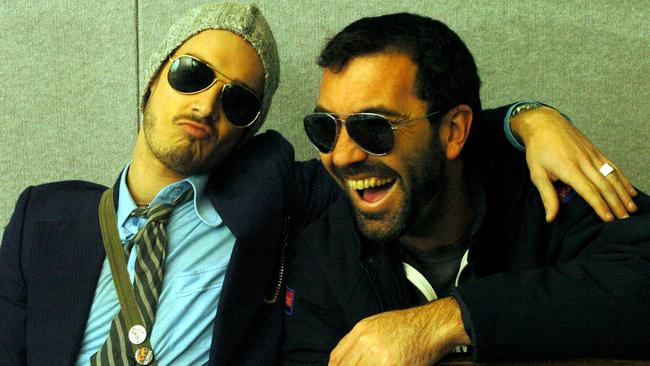 Daniel Johns and Paul Mac have been mates and collaborators for more than two decades. Picture: NCA.