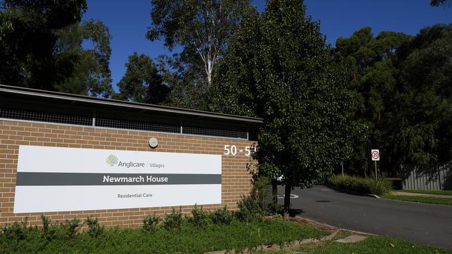 Anglicare’s Newmarch House in western Sydney, where five residents have died.