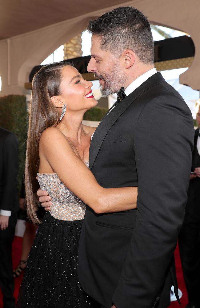 Joe Manganiello and Sofia Vergara attend the 23rd Annual Screen Actors Guild Awards at The Shrine Expo Hall on January 29, 2017 in Los Angeles, California. Picture: Getty
