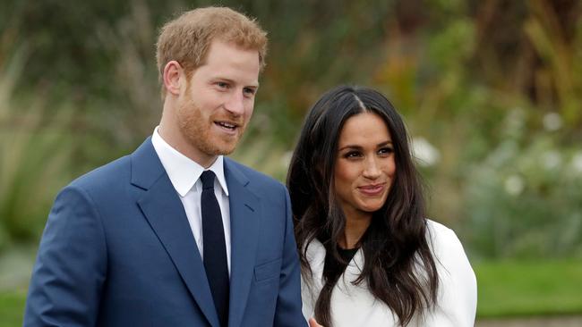 Prince Harry and Meghan Markle will have a complicated guest list for their upcoming nuptials. Picture: AP Photo/Matt Dunham