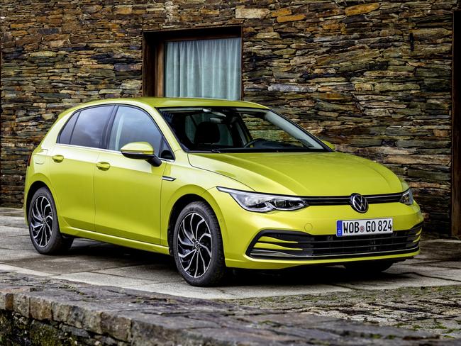 Photo of the 2020 Volkswagen Golf (overseas model shown)