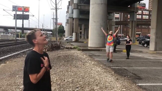 Firefighters Rescue Kitten Trapped Underneath St Louis Highway Overpass