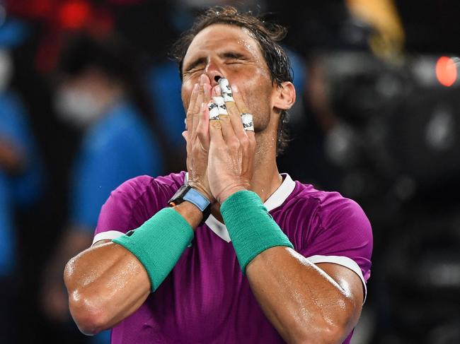 ‘Completely unexpected’: Rafa’s tears as history beckons