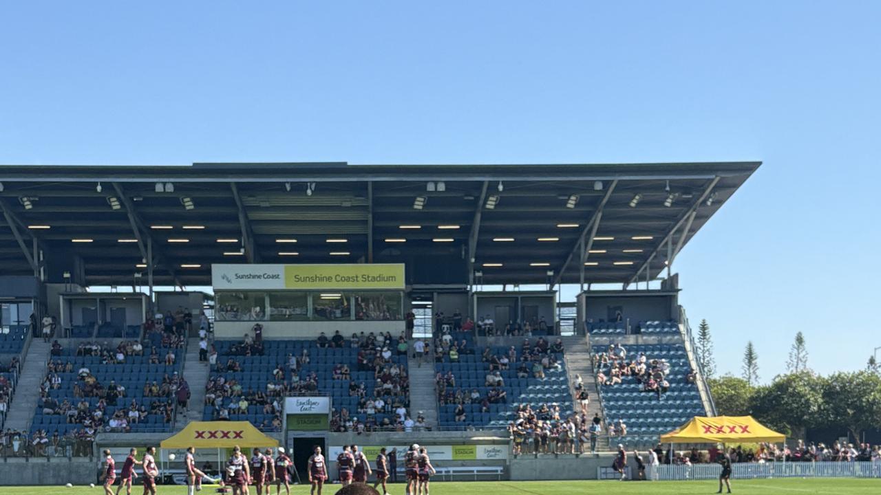 Queensland Maroons Training Day Sunshine Coast Stadium