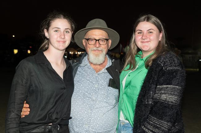 Tahlia Vella, John Vella and Jordan Vella from Balnagowan at the NQ's Rock'N Country 2022.Picture: Michaela Harlow
