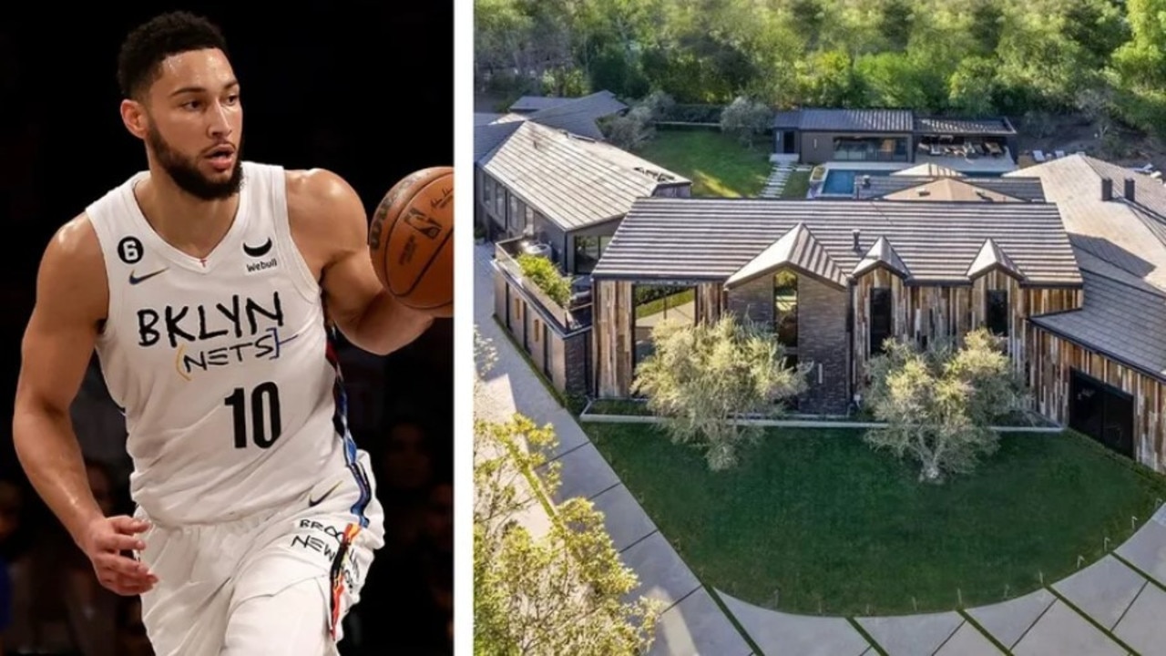 Ben Simmons sells his LA home. Pictures: Getty/Realtor