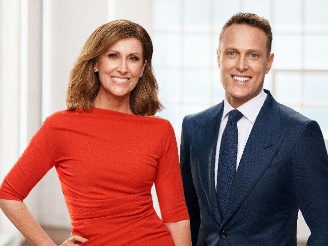 Matt Shirvington and Natalie Barr, the hosts of Sunrise.