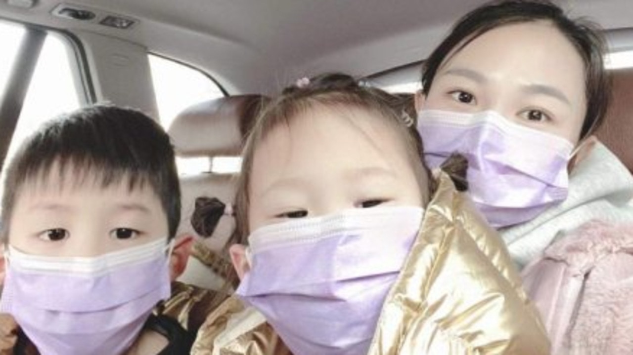 Australian Emma Wei and her children are stuck in China's coronavirus lockdown.