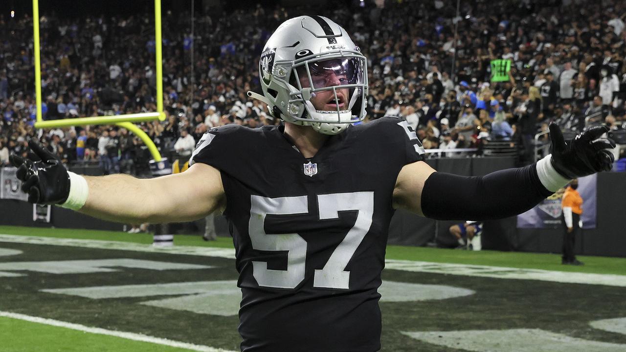 The Las Vegas Raiders are into the NFL playoffs. Photo: Ethan Miller/Getty Images/AFP
