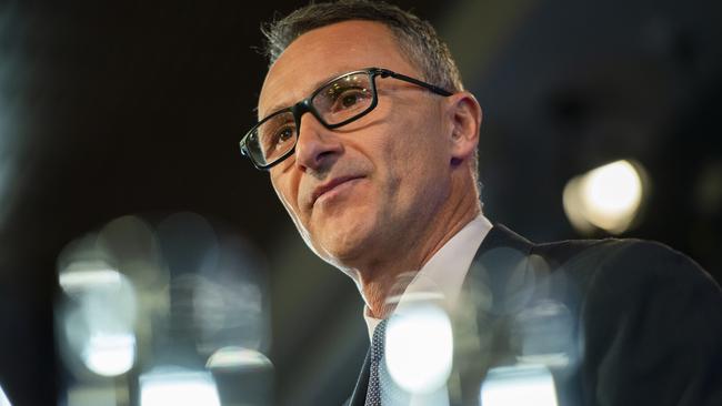 The Greens, and leader Richard Richard Di Natale, are struggling to gain a foothold in this campaign. Picture: AAP