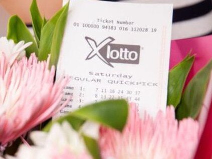 The woman received the ticket as a gift from her in-laws. Picture: The Lott.