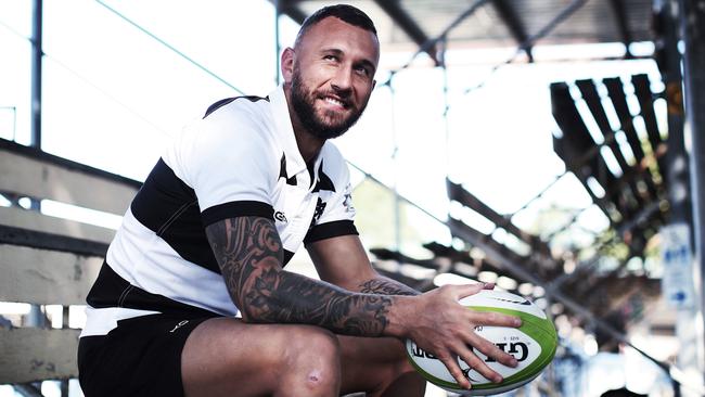 Quade Cooper moved to Australia from New Zealand as a youngster.