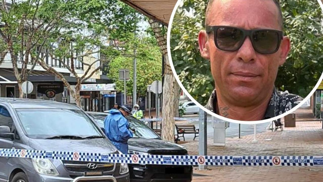 Cody James Shaw, 22, and Brandon Steven Charles Whaite, 25, were each charged with murder over the alleged bashing death of William James Howlett (inset) outside the Queenslander Hotel on Mary St in the early hours of Sunday, November 19, 2023.