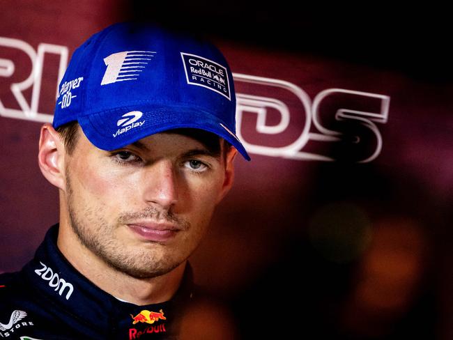 Max Verstappen will start his home race from second. Picture: Remko de Waal/AFP