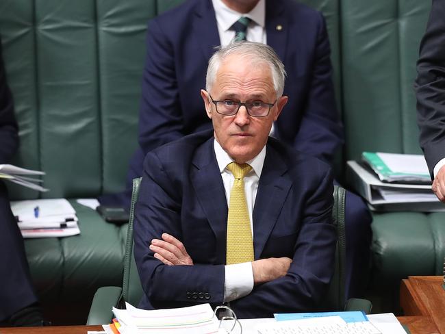 Poor, poor Malcolm. Everything and nothing at the same time. Picture: Kym Smith