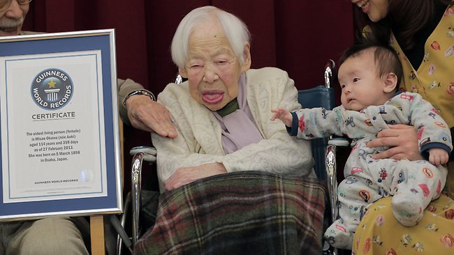 Japanese woman Misao Okawa, 114, named world’s oldest woman | news.com ...