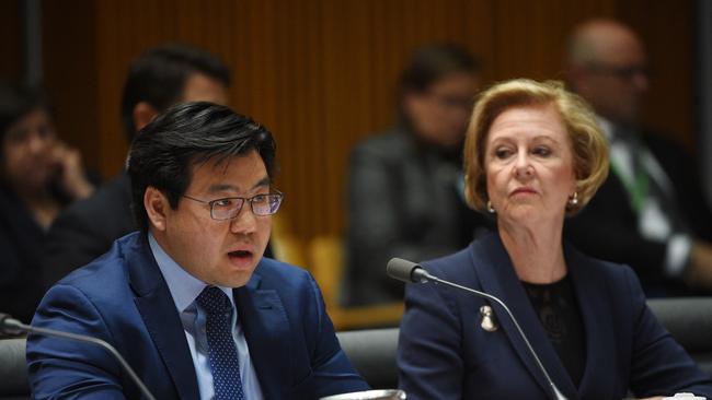 Quotable: Race Discrimination Commissioner Dr Tim Soutphommasane and Human Rights Commission President Gillian Triggs. Picture: AAP