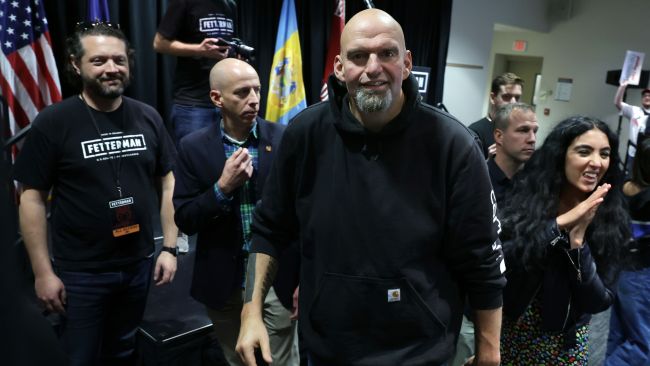 John Fettermans Wife Hammered For Photo Of Her Posing By Senator Elects Office With Husband 