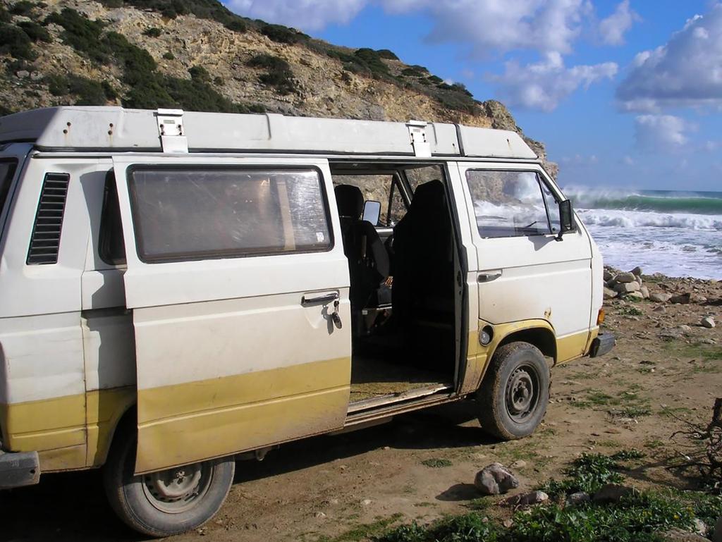 Christian B had been living in this van around the time of Maddie’s disappearance. Picture: Met Police