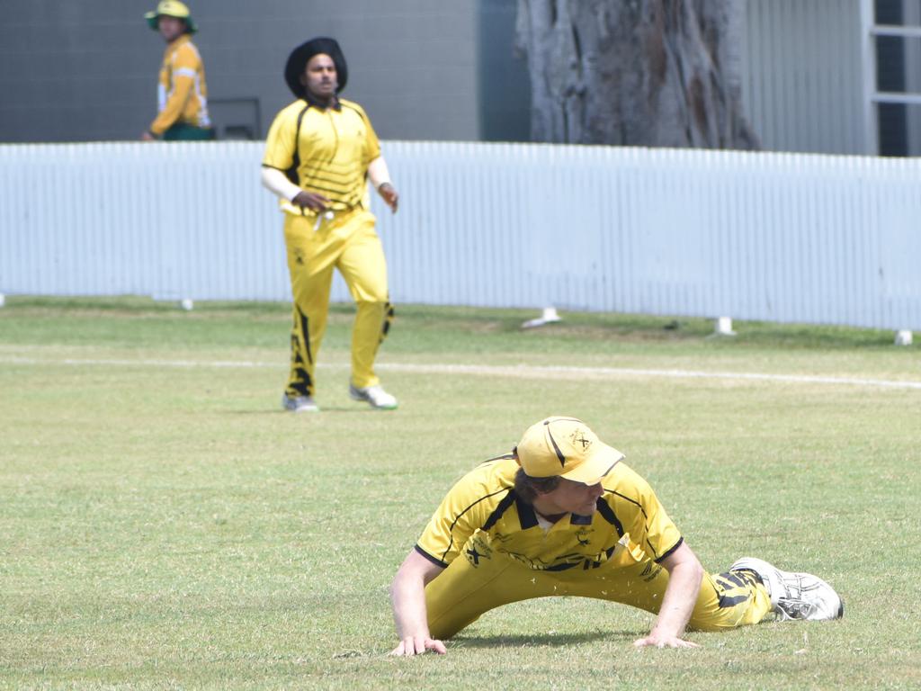 Frenchville Sports Club A-Grade Premiership semi-final, Gracemere Bulls versus The Glen, Rockhampton Cricket Grounds, March 19, 2022.