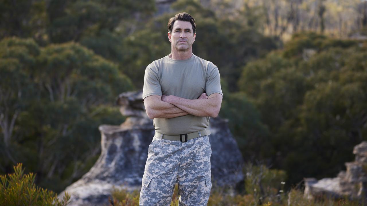 Singer Pete Murray on SAS Australia. Picture: Supplied