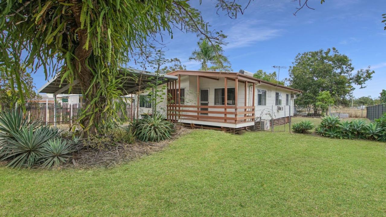 This four-bedroom house at 27 Murphy St, Dysart, is on the market for $159,000.