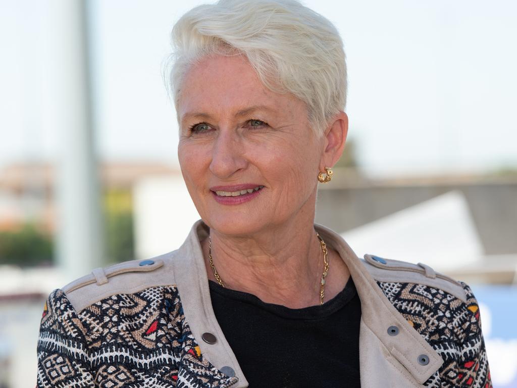 Independent candidate Dr Kerryn Phelps as claimed victory in Malcolm Turnbull’s old seat of Wentworth. Picture: Monique Harmer)