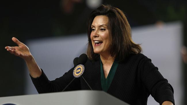 Michigan Democrat Governor Gretchen Whitmer. Picture: Getty Images