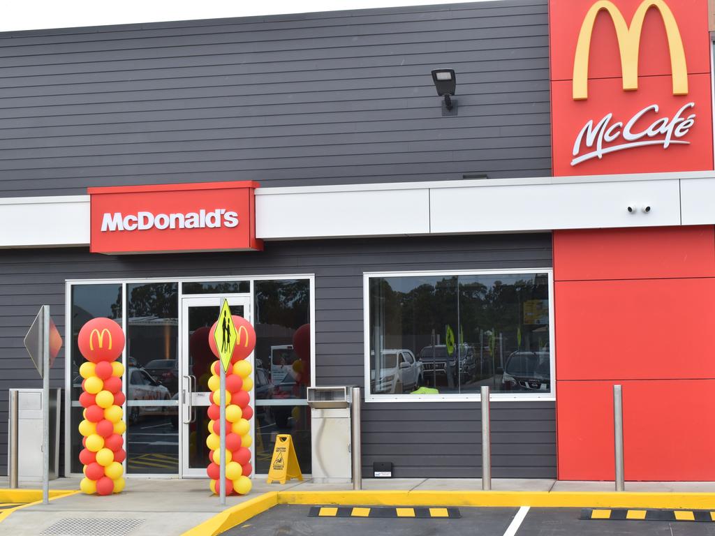 Andergrove McDonald's opened on April 22, 2022. Picture: Lillian Watkins generic