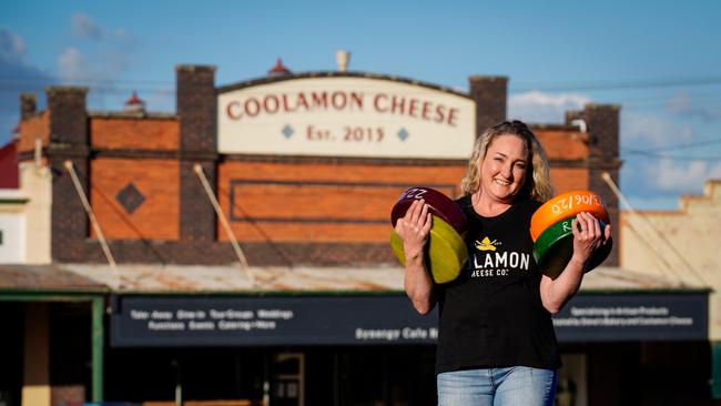 Jennifer started in the head cheesemaker role in 2019, and has developed an award-winning lactose-free range. Picture: Brad Newman