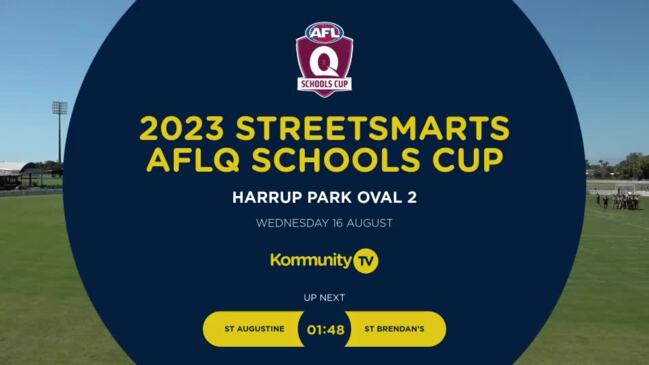 Replay: AFLQ Schools Cup NQ Championships - St Augustine's College v St Brendan's College (Junior male grand final)