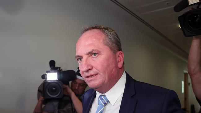 Former deputy prime minister Barnaby Joyce. Picture: Gary Ramage