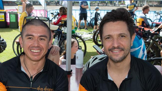 Thousands of cyclists took to the streets of the river city on Sunday for the Tour de Brisbane. \Photo: Grace Kessels.