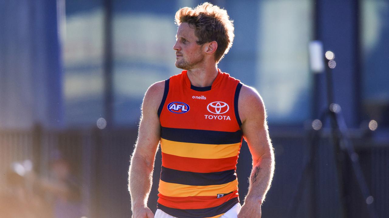 The ex-skipper is excited for what the side can achieve in the short term future. Picture: Crows FC