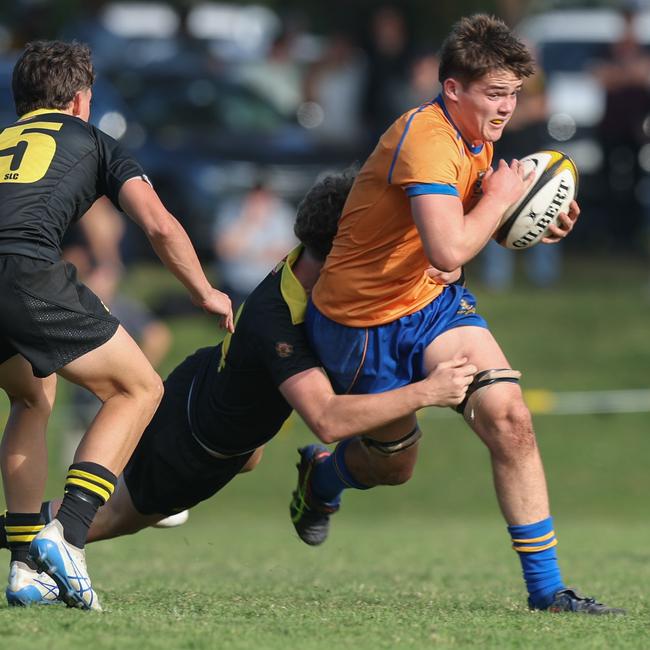 Ashgrove winger Ted Clarke. Photography by Stephen Archer