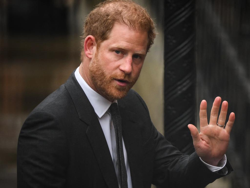 Prince Harry’s visa application has been unsealed. Picture: Daniel Leal/AFP