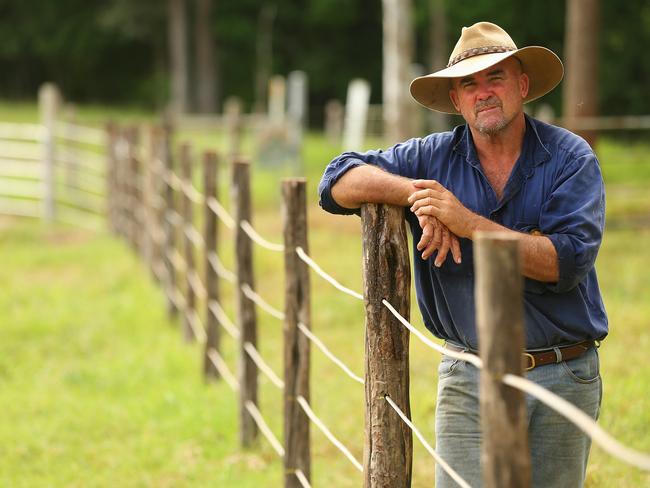 Martin Bella on his property near Mackay